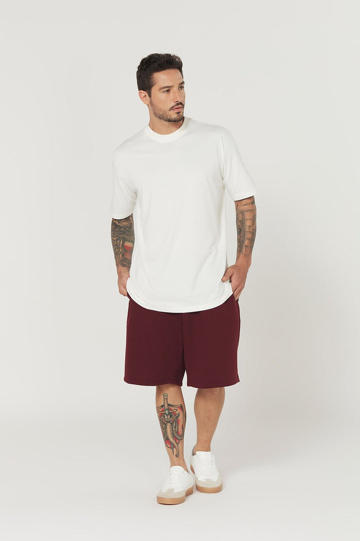 Bermuda Moletom Urban - Bordo - Urban Scars