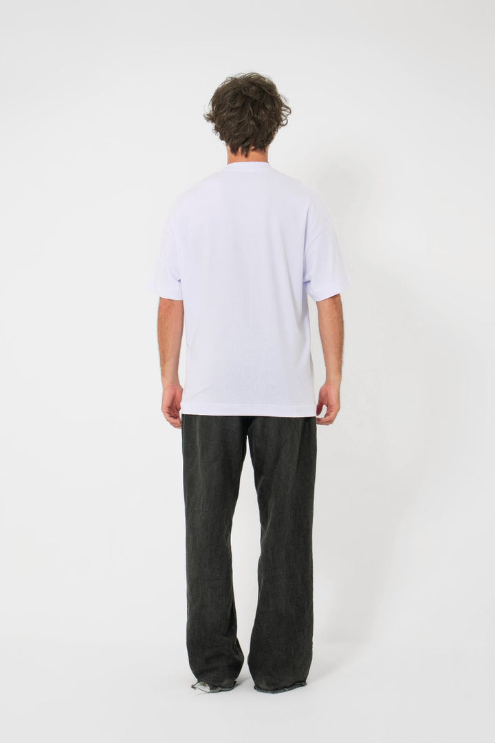 Camiseta Oversized Básica Urban Minimal - Branca - Urban Scars