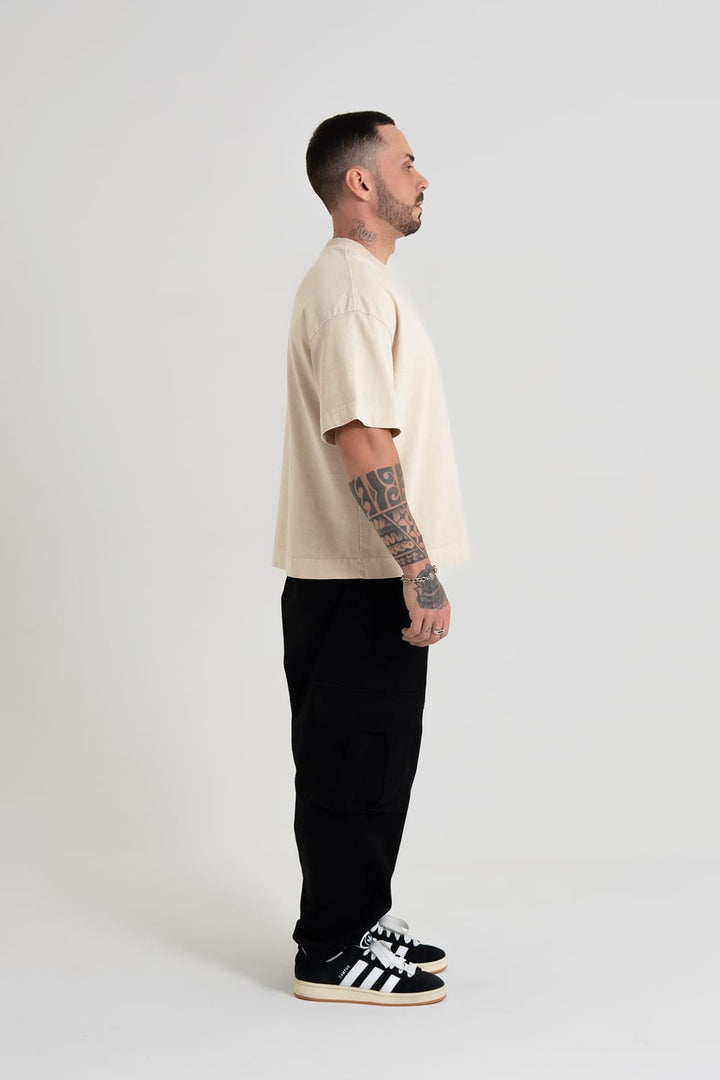 Camiseta Oversized Boxy Lisa - Marifm - Urban Scars
