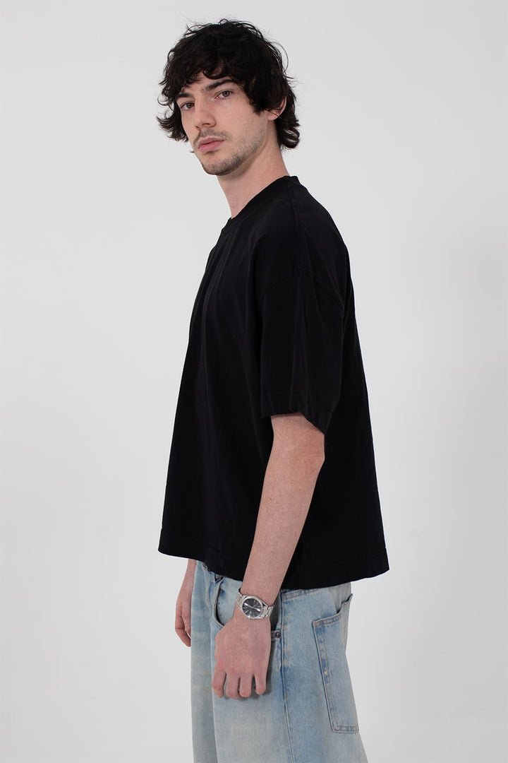 Camiseta Oversized Boxy Lisa - Preta - Urban Scars
