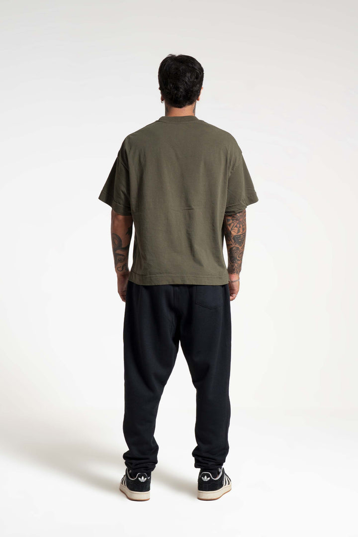 Camiseta Oversized Boxy Lisa - Verde Quartzo - Urban Scars