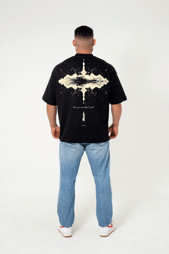 Camiseta Oversized Premium - Inner Madness - Preta - Urban Scars