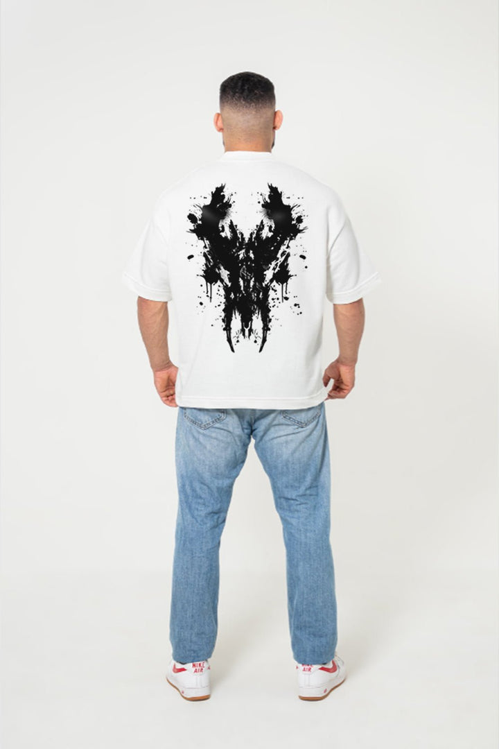 Camiseta Oversized Premium - The Bat - Off White - Urban Scars