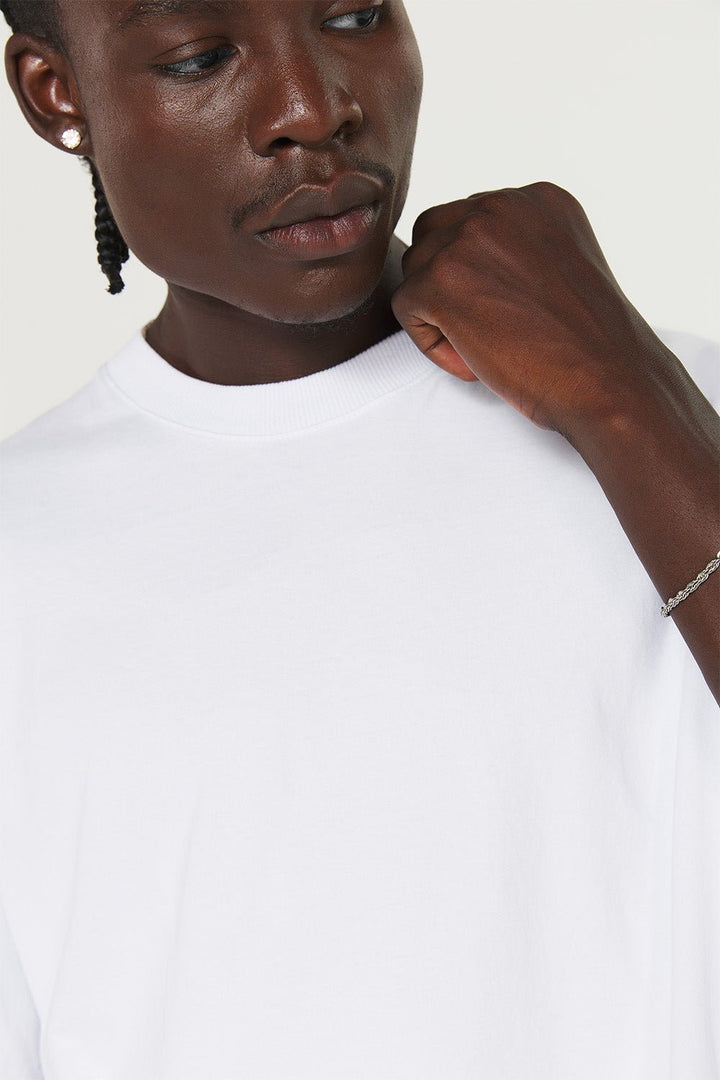 Camiseta Oversized Prime Lisa - Branca - Urban Scars
