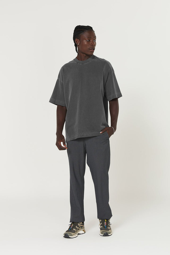 Camiseta Oversized Prime Lisa - Chumbo - Urban Scars