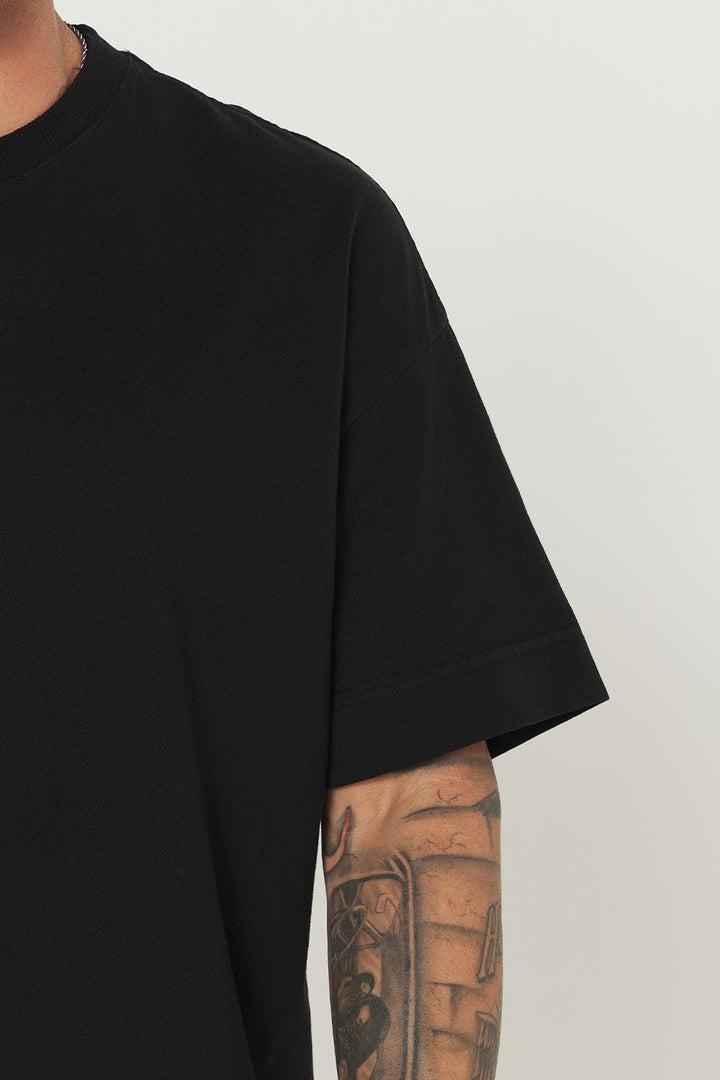 Camiseta Oversized Prime Lisa - Preta - Urban Scars