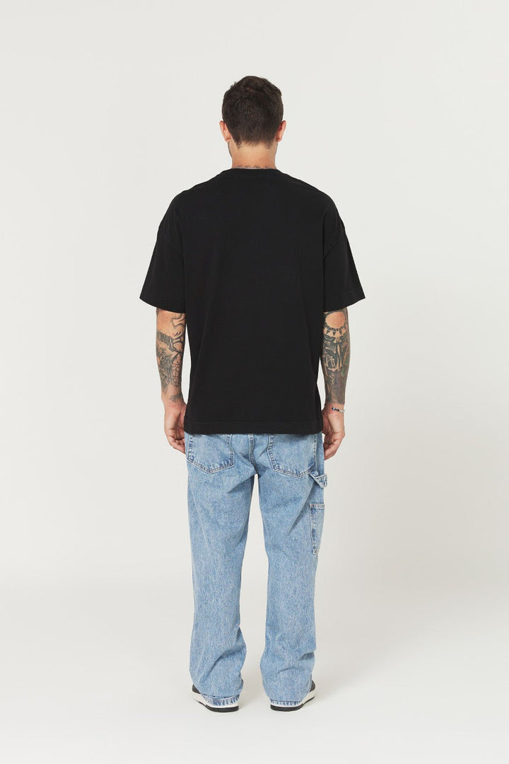 Camiseta Oversized Prime Lisa - Preta - Urban Scars