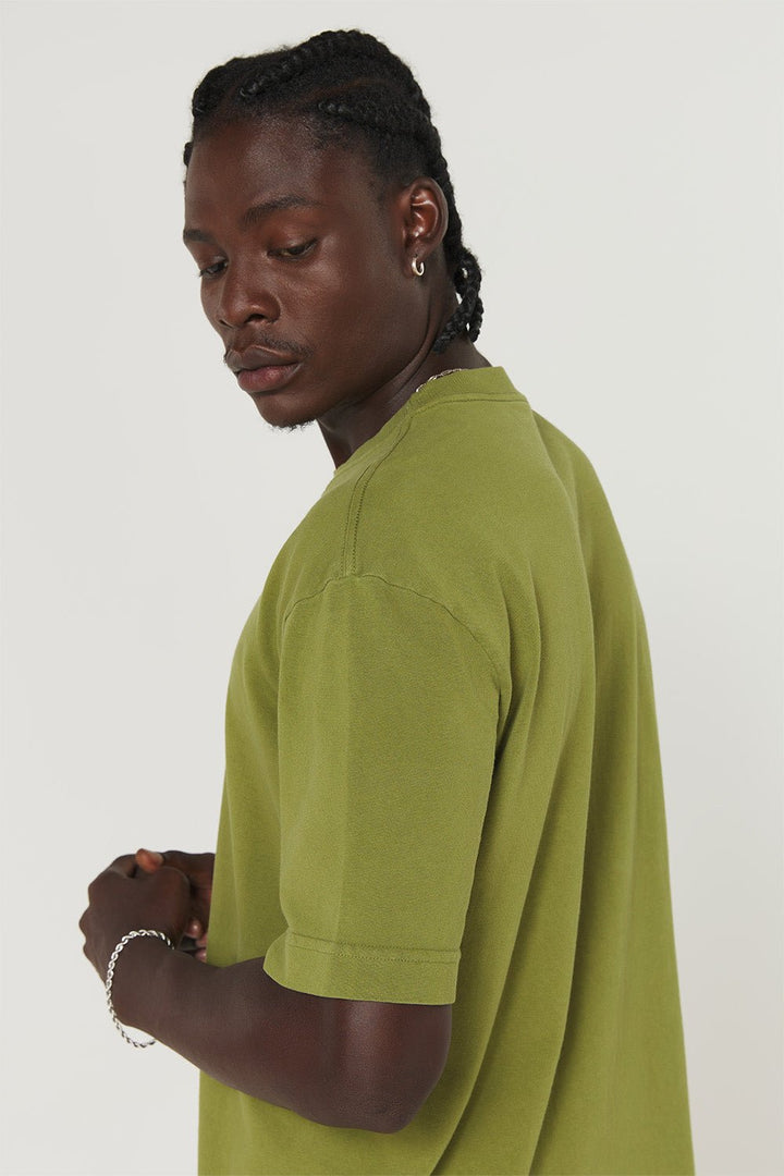 Camiseta Oversized Prime Urban Minimal - Verde Oliva - Urban Scars