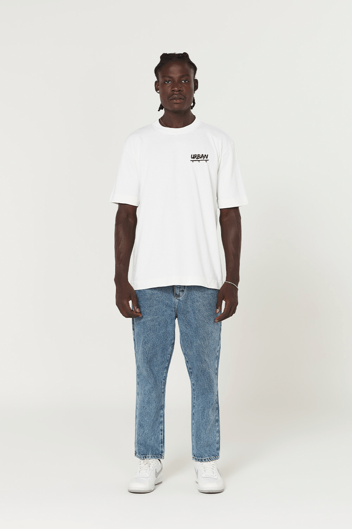Camiseta Tubular - Primal Pulse - Off White - Urban Scars