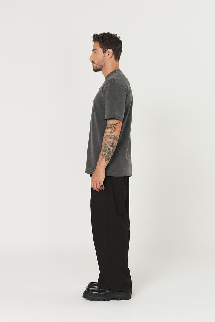Camiseta Tubular - Void Reflection - Chumbo - Urban Scars