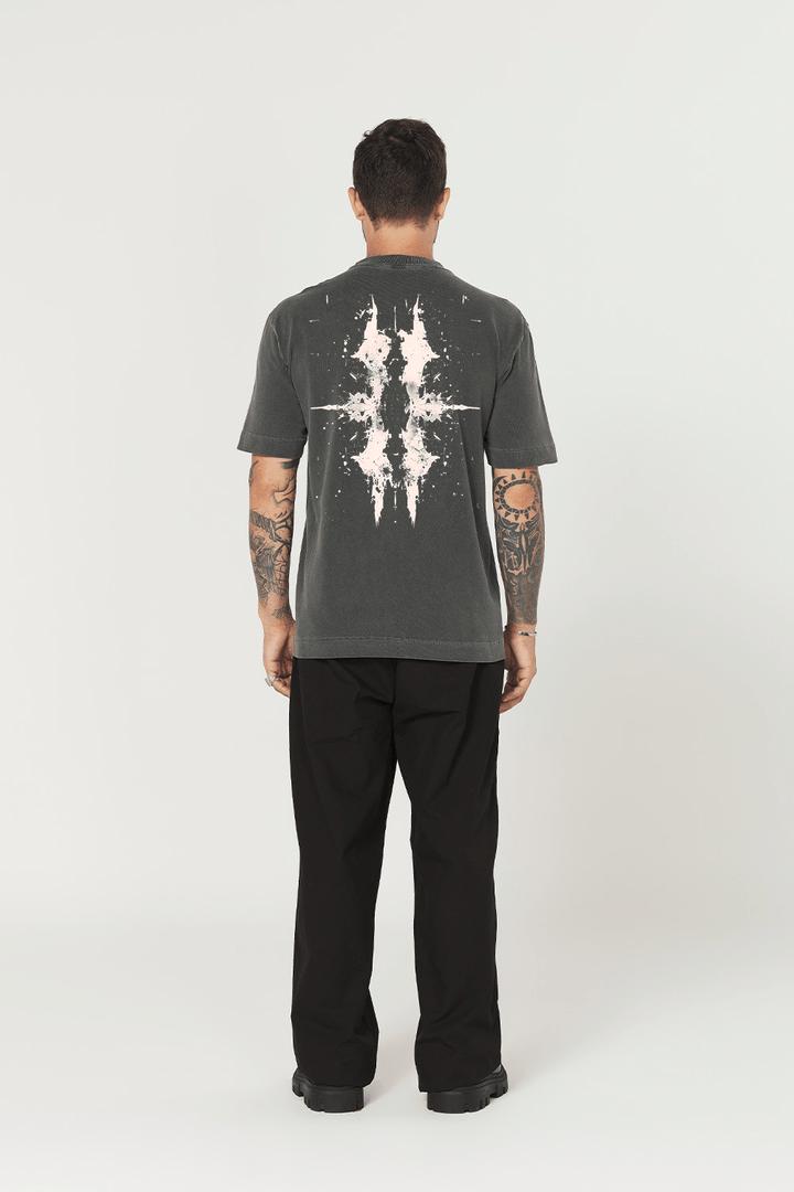 Camiseta Tubular - Void Reflection - Chumbo - Urban Scars