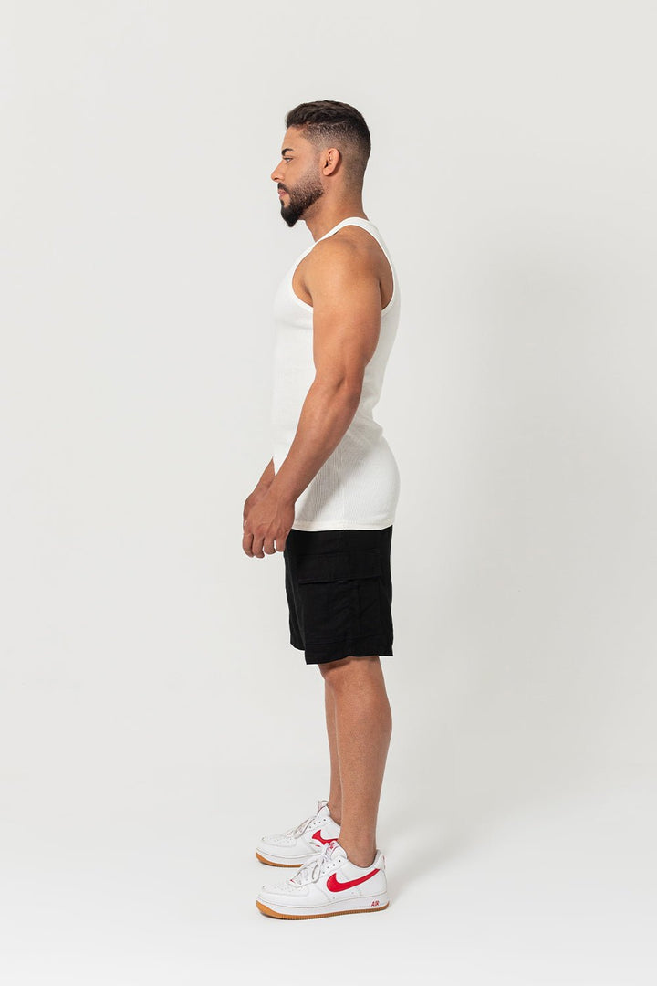 Regata Canelada Masculina Urban - Off White - Urban Scars