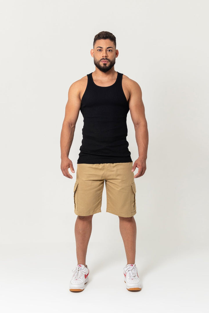 Regata Canelada Masculina Urban - Preta - Urban Scars