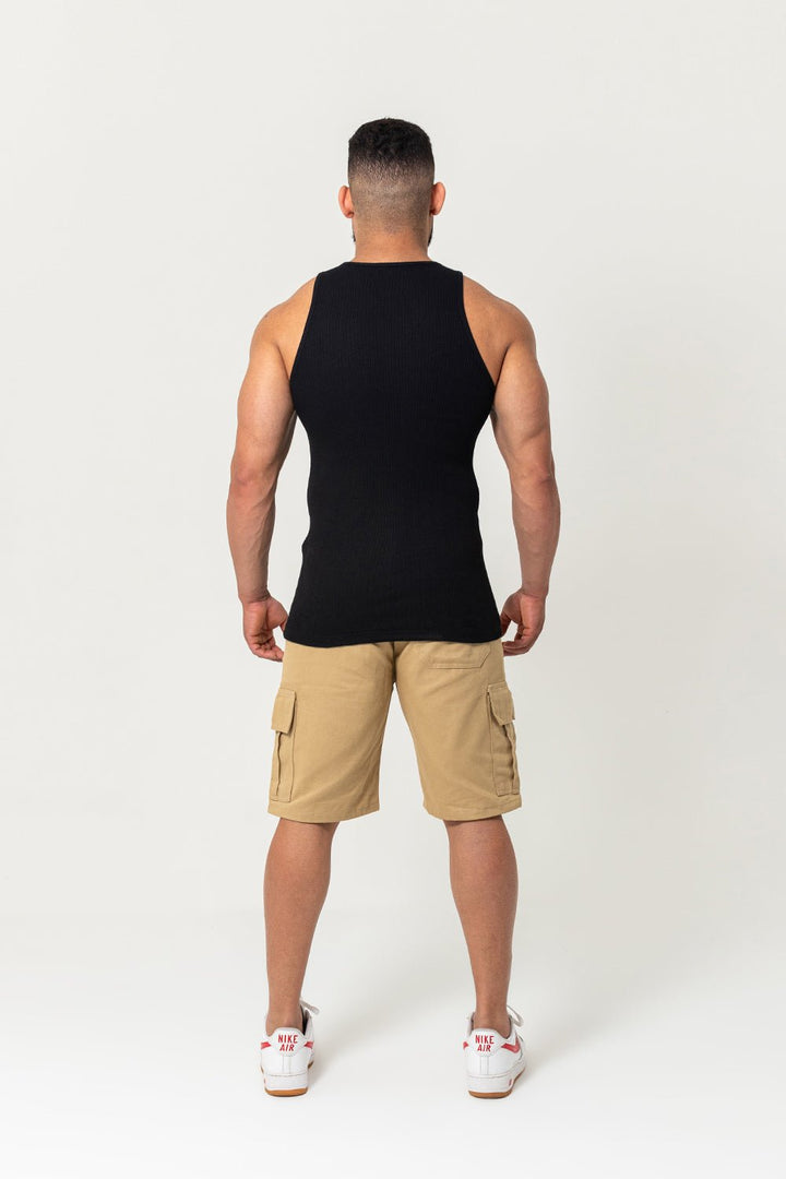 Regata Canelada Masculina Urban - Preta - Urban Scars