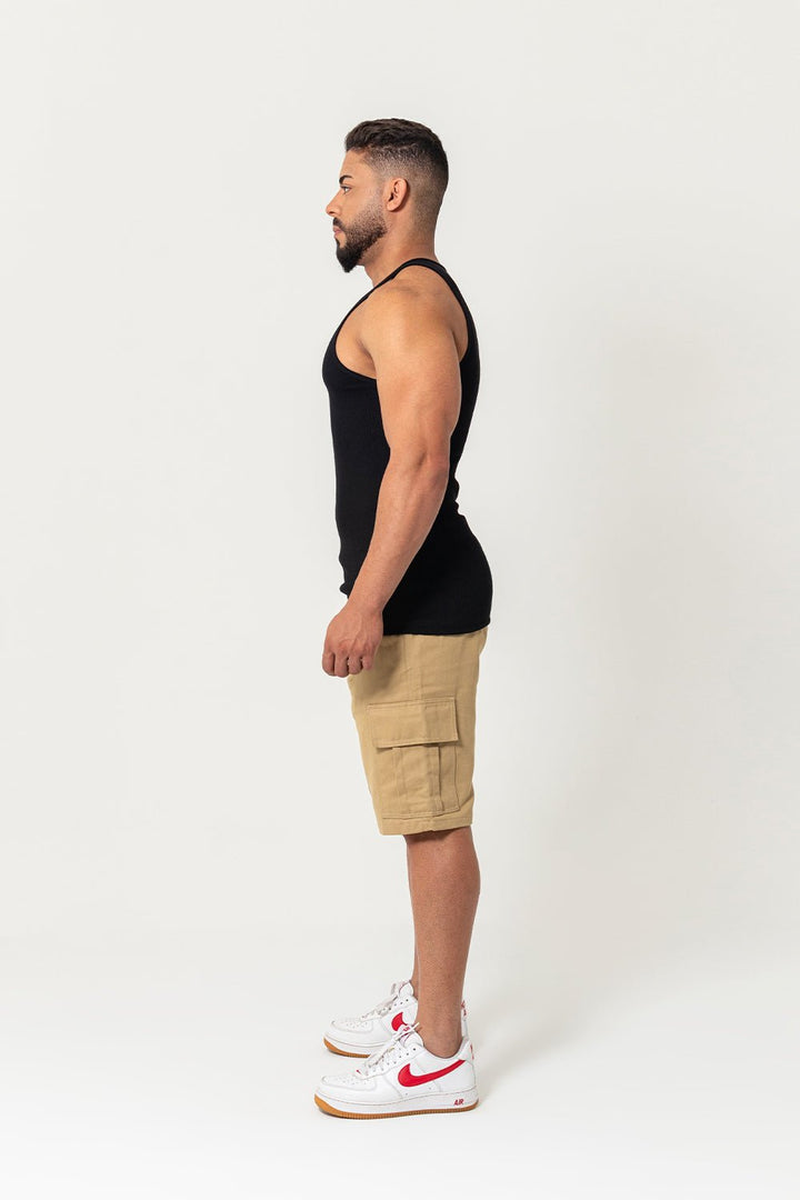 Regata Canelada Masculina Urban - Preta - Urban Scars