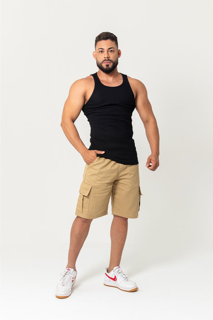 Regata Canelada Masculina Urban - Preta - Urban Scars