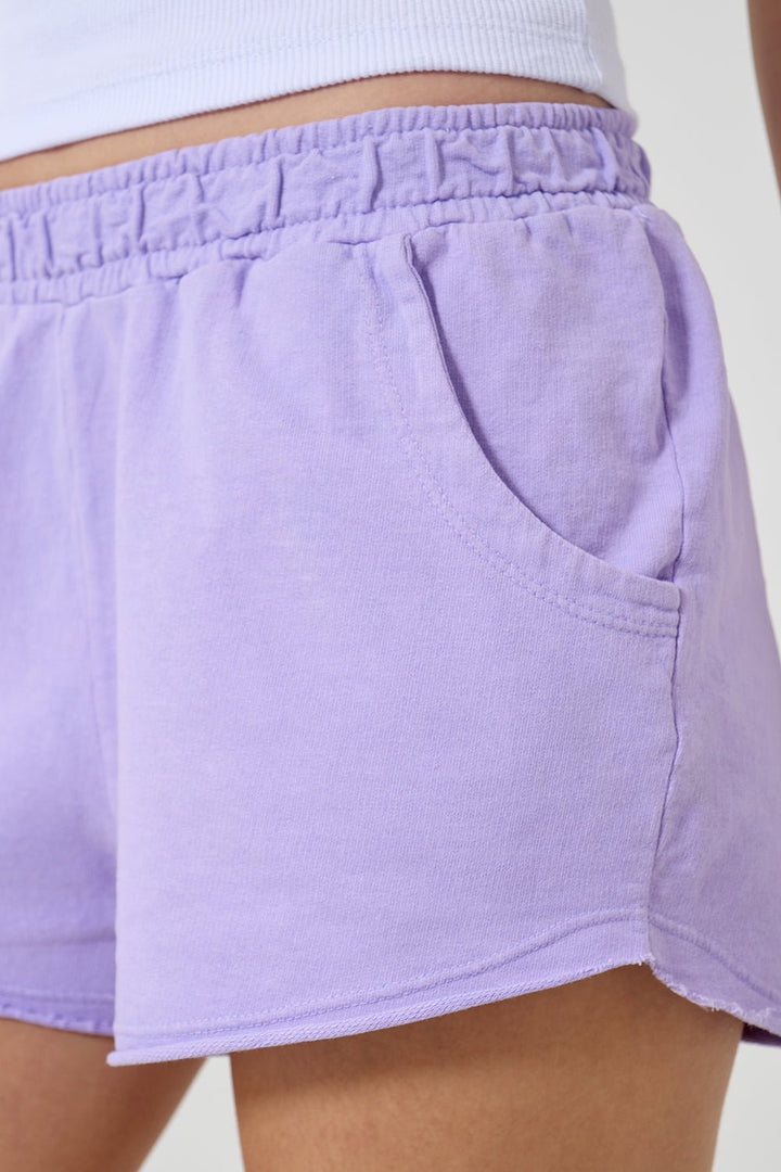 Shorts Moletinho Feminino Urban - Lilás - Urban Scars