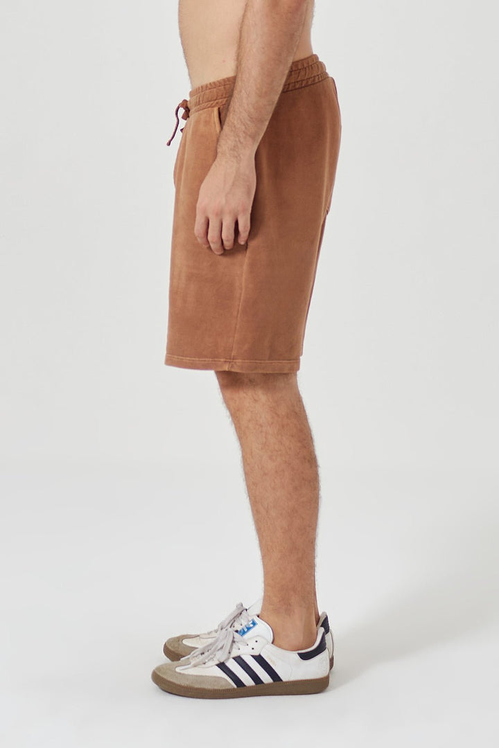 Shorts Moletinho Masculino Urban - Marrom Terracota Stone - Urban Scars