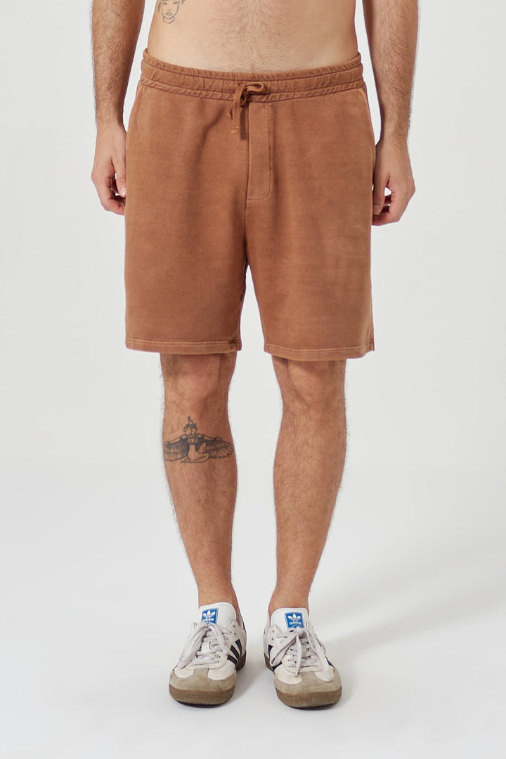 Shorts Moletinho Masculino Urban - Marrom Terracota Stone - Urban Scars