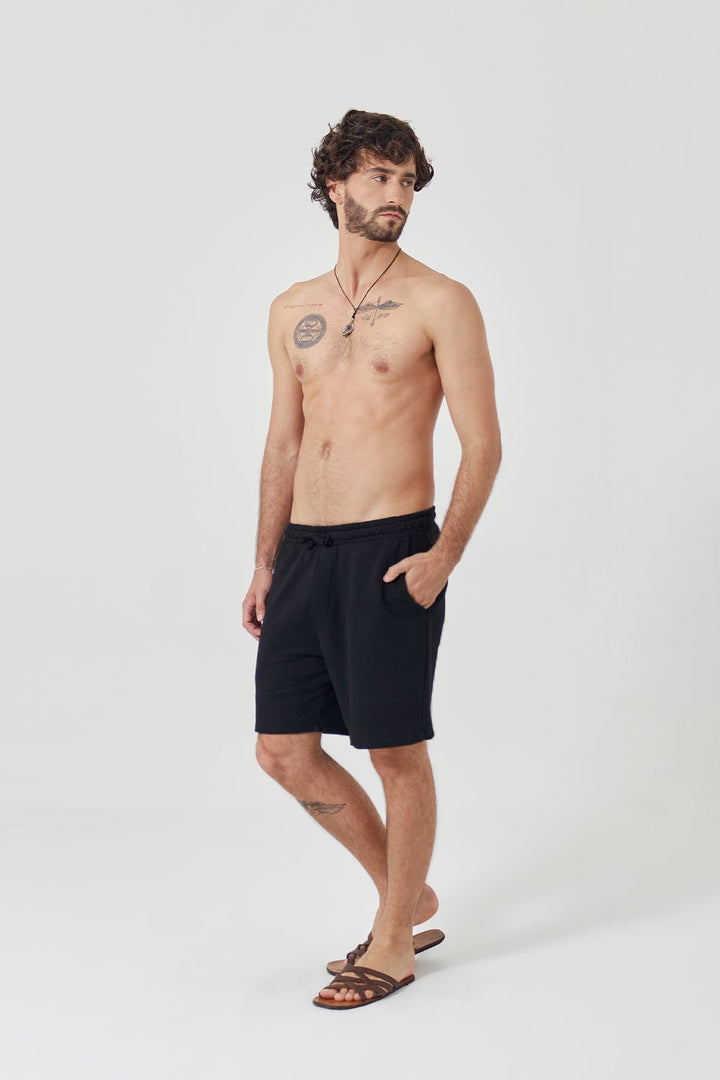 Shorts Moletinho Masculino Urban - Preto - Urban Scars