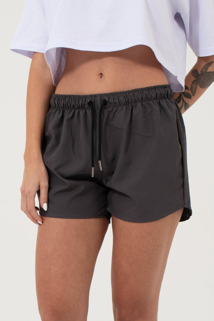 Shorts Tactel Feminino Urban - Chumbo - Urban Scars